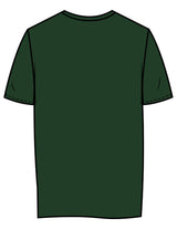 The Womens Tee - Forest - Viva Pilates - Left Chest Stacked - Printed - White