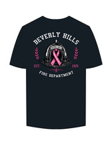 The Mens Tee - Midnight - BHF BCA2026 - Left Chest & Back Stacked "FIRE DEPARTMENT" - Printed - Full Color