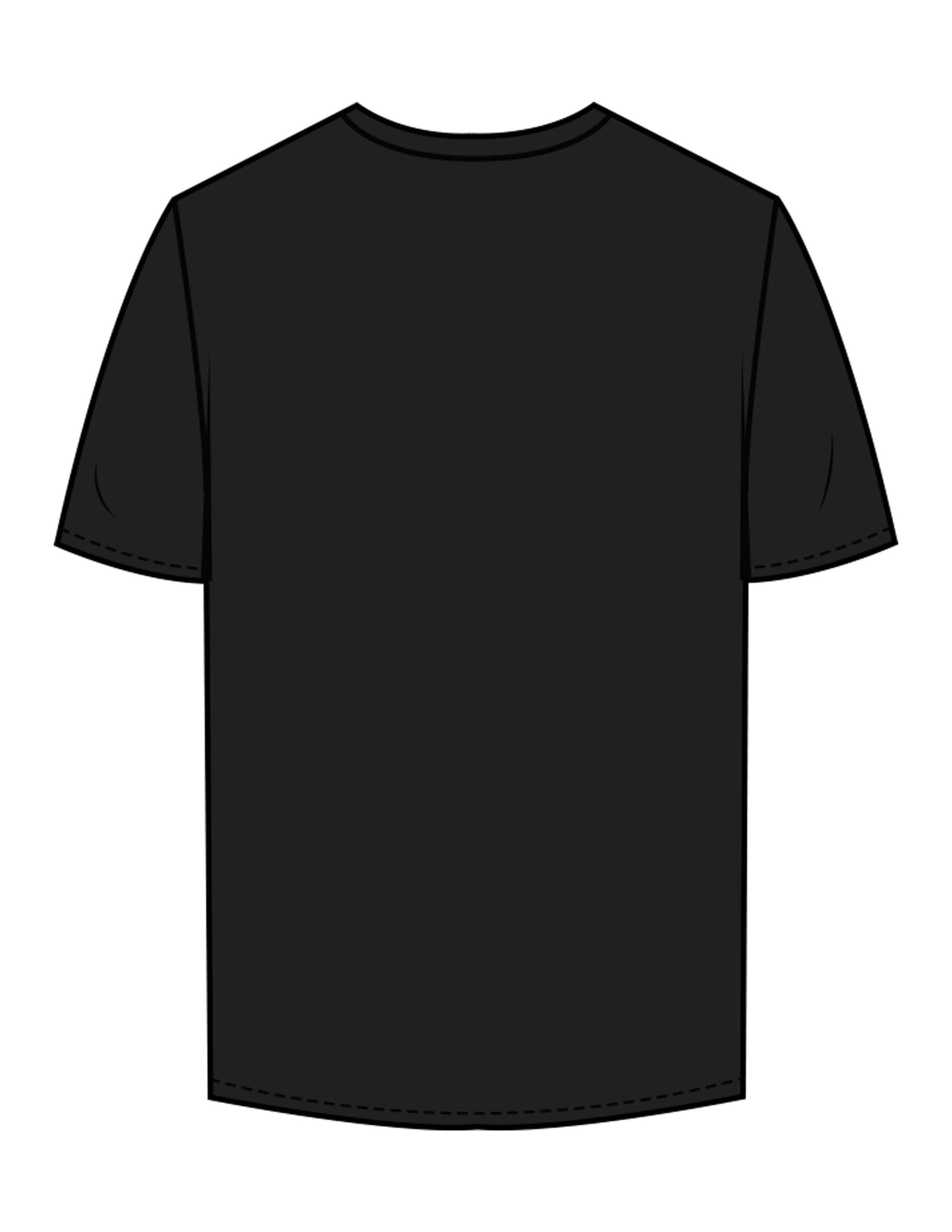 The Mens Tee - Black - Lagree Red - Chest Stacked - Printed - White