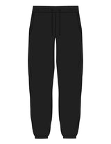The Mens Sweatpants - Black - Melt Hot Pilates - Center Back - White