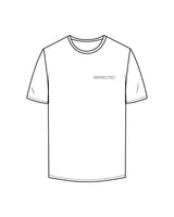 The Mens Tee - White - REKINECTED - Left Chest & Center Back Circular - Printed - Full Color
