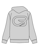 The Recycled Unisex Zip Hoodie - Location 2026 - Heather - Left Chest & Back