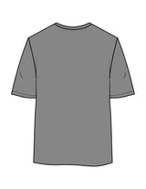 The Womens Oversized Tee - Shadow - Fit Biz Strategies - Center Chest Stacked "5:30" - Printed - White
