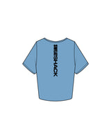 The Crop Tee - Carolina - Sweatshack - Center Chest & Center Back - Printed - Black