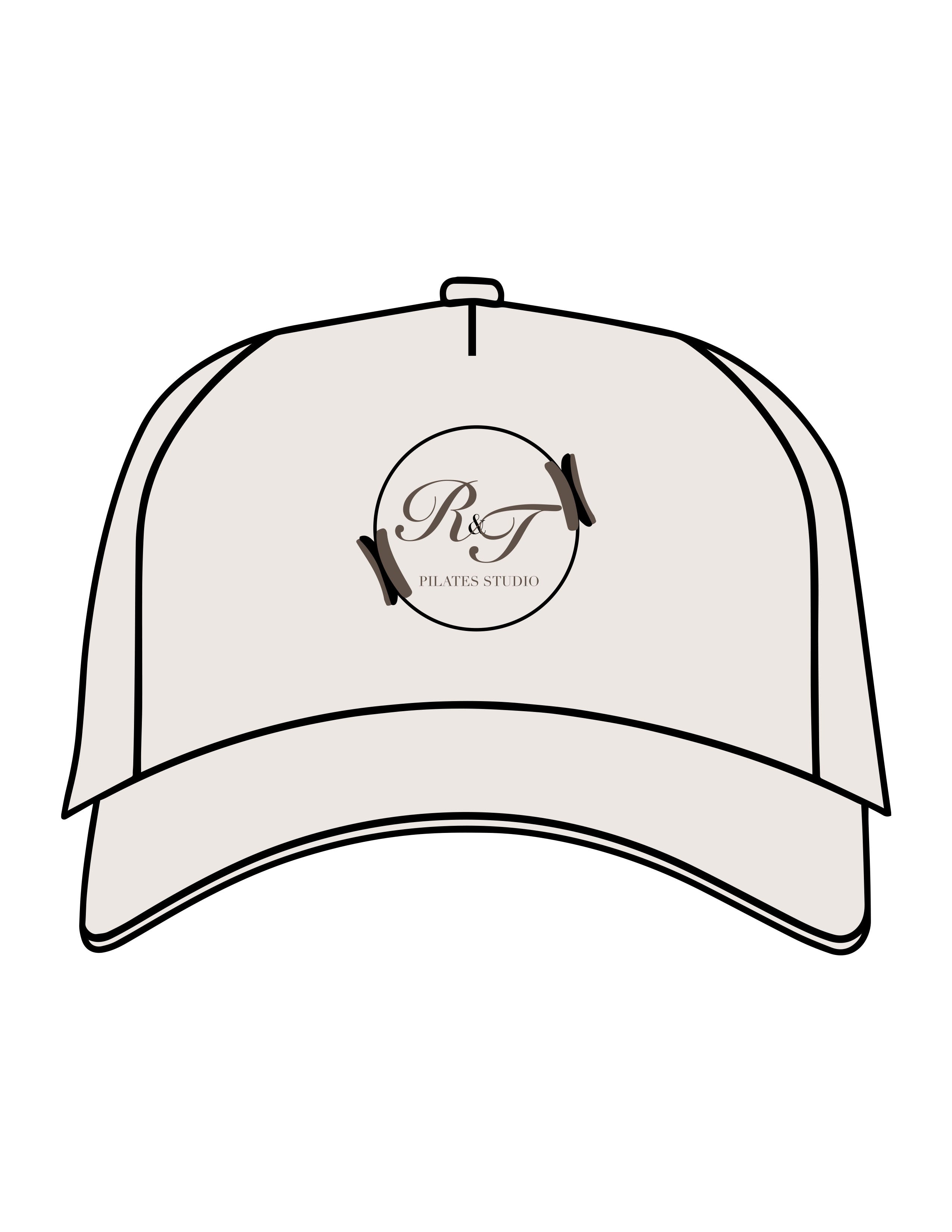 The Canvas Cap - Bone - Rise and Tone - Center Crown Logo - Printed - Full Color