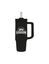 The Tumbler Cup - Black - Gladden Gains - Center Body - Printed - White