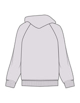 The Womens Hoodie - Orchid - Stowe Sweets - Left Chest - Printed - Full Color