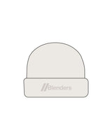 The Cable Knit Beanie - Off White - Blenders - Center Brim - Embroidered - Tone on Tone