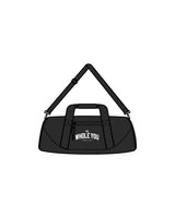 The Gym Duffel - Charcoal - The Whole You Wellness - Center Body - Printed - White