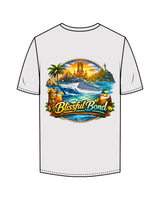 The Womens Tee - Bone - Blissful Bond - Left Chest Round - Back Full Center - Printed - Full Color