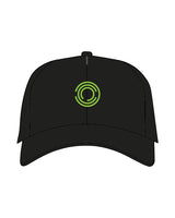 The Dad Hat - Black - Core Cycle - Center Crown & Center Strap - Embroidered - Green