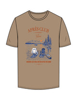 The Mens Tee - Sand - Lagree Tahoe - Front Illustration - Printed - Full Color