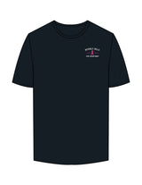 The Mens Tee - Midnight - BHF BCA2026 - Left Chest & Back Stacked "FIRE DEPARTMENT" - Printed - Full Color
