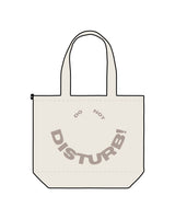 The Zipper Tote Bag - Natural - Renew - Half-Rounded - Tone on Tone