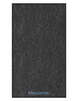 The Gym Towel - Black - BlueCarrot - Front Bottom - Embroidered - Blue - The Gym Towel Bag - Black - Printed - White