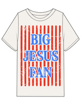 The Mens Heavyweight Tee - Off White - Plum Creek Church - Full Front - Printed - Full Color