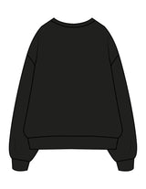The Mens Crewneck - Black - Game Changer - Chest Stacked - Printed - Charcoal