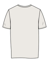 The Womens Tee - Bone - Marty's Matcha - Left Chest Round - Printed - Green