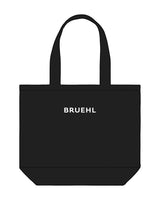The Tote Bag - Black - Bruehl - Center - Text - White