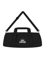 The Gym Duffel - Black - Gladden Gains - Center Body - Printed - White