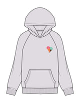 The Womens Hoodie - Orchid - Stowe Sweets - Left Chest - Printed - Full Color