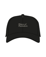 The Dad Hat - Black - Pilates of Plantation - Center Crown - Embroidered - Cream