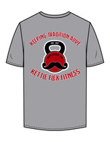 The Mens Tee - Heather - KettleFlex - Center Chest & Back Stacked - Printed - Full Color