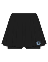 The Basic Skort - Black - Sweatshack - Front Left Side - Printed - Blue
