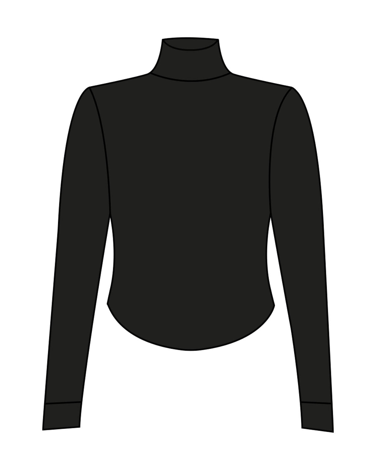 The 3/4 Crop Zip Jacket - Black - Evolve Collective - Left Chest Stacked - Printed - White