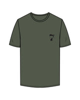 The Mens Tee - Cypress - STUDIO 7 - Left Chest - Printed - Black