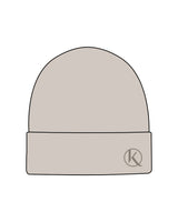 The Beanie - Mushroom - Karve - Left Brim - Embroidered - Tone on Tone