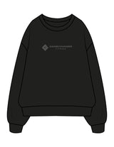 The Mens Crewneck - Black - Game Changer - Chest Stacked - Printed - Charcoal