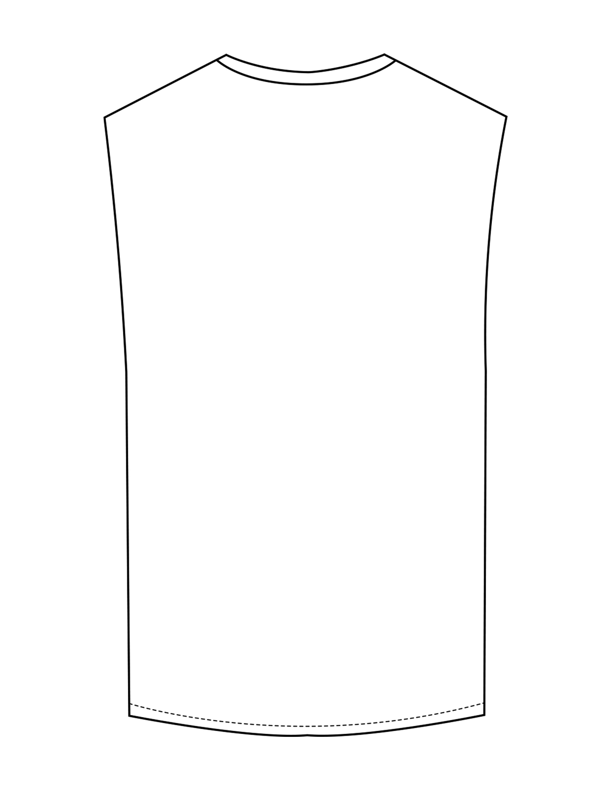 The Muscle Tank - White - ALTORA - Center Chest - Printed - Black