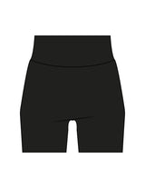 The Basic Short - Black - LVL - Back Waistline Layered - Printed - White