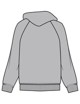The Mens Hoodie - Storm - Movement With Chels - Chest Arc - Printed - Dark Blue
