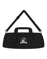 The Gym Duffel - Black - Coach Code - Center - Icon - Printed - White
