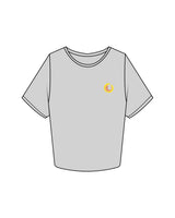 The Crop Tee - Heather - Scorch Fitness - Left Chest & Back Bottom Right - Embroidered - Full Color