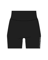 The Basic Short - Black - Collective Studios - Left Leg - Side Thigh - From Top To Bottom - White
