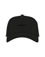 The Dad Hat - Black - Bruehl- Center - Text - Embroidered - Black