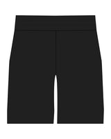 The Mens Active Short  - Black - Reform Studios - Left Above the Knee - Printed  - White