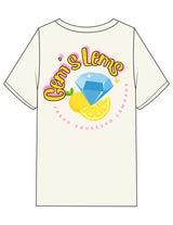 The Mens Heavyweight Tee - Off White - Core Allure Pilates - Left Chest & Back Image - Printed - Full Color