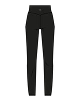 The Basic Legging - Black - Kekel - Center Back Waistline - Printed - White