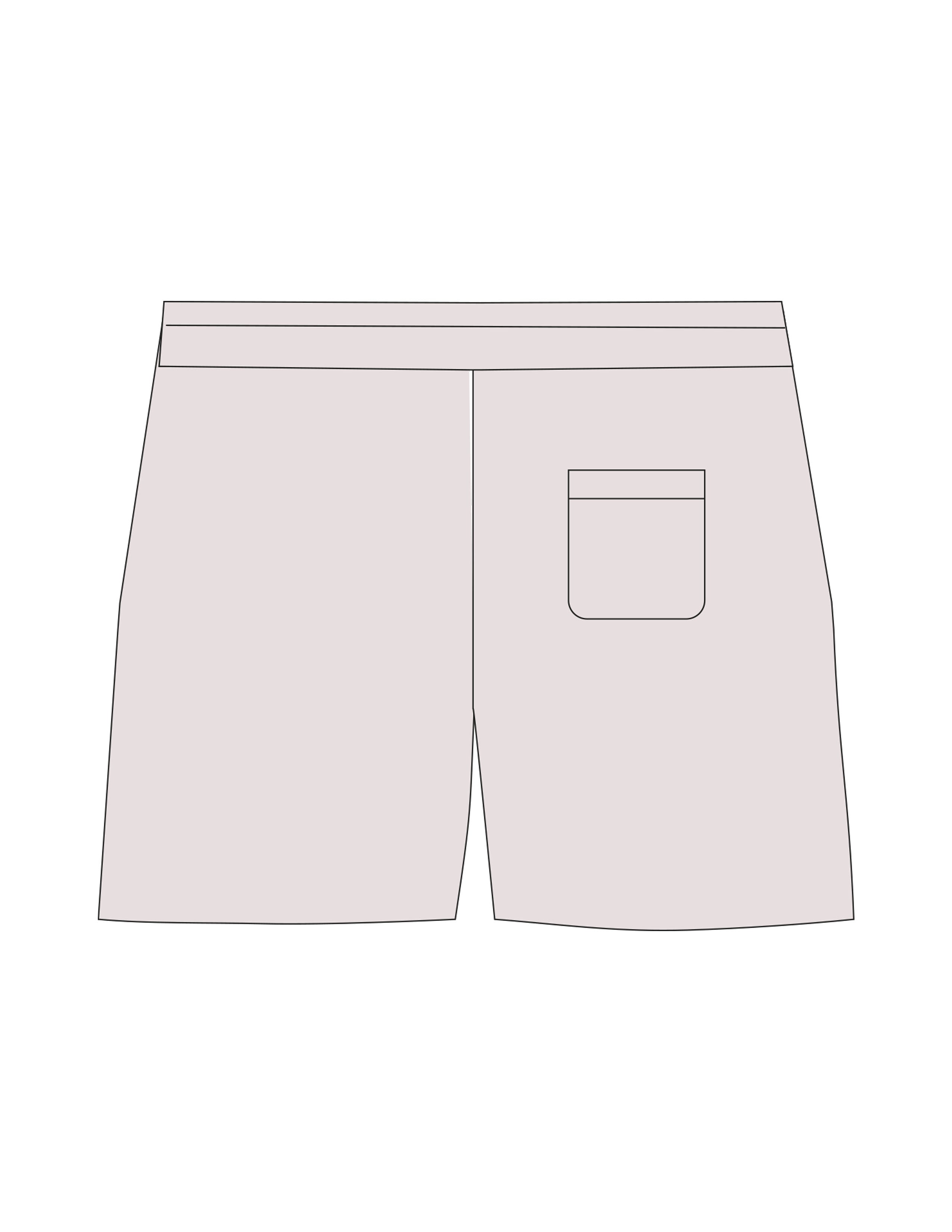 The Womens Sweat Shorts - Bone - RECHARGED PILATES - Front Right Leg - Printed - Sage