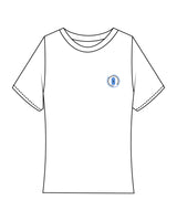 The Baby Tee - White - Recovery Lab - Left Chest & Back Stacked - Full Color