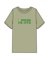 The Mens Heavyweight Tee - Pistachio - NSpiers - Center Chest Stacked - Printed - Full Color
