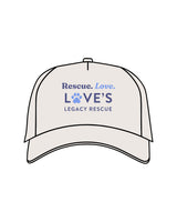 The Canvas Cap - Bone - LLR - Center Crown Stacked - Printed - Full Color