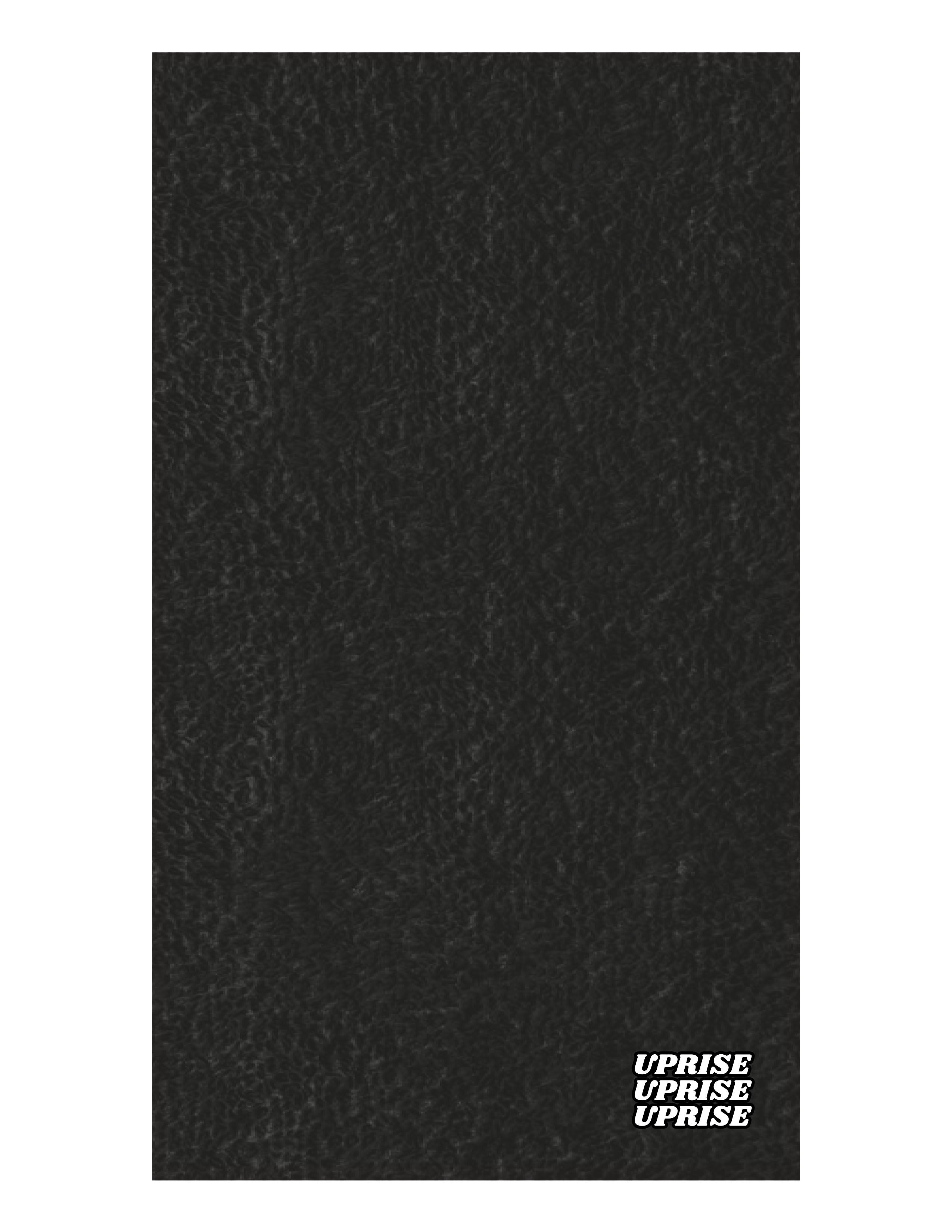 The Gym Towel - Black - Uprise Hot Yoga - Front Stacked - Embroidered - Black/White - The Gym Towel Bag - Black - Center Body Stacked - Printed - Full Color
