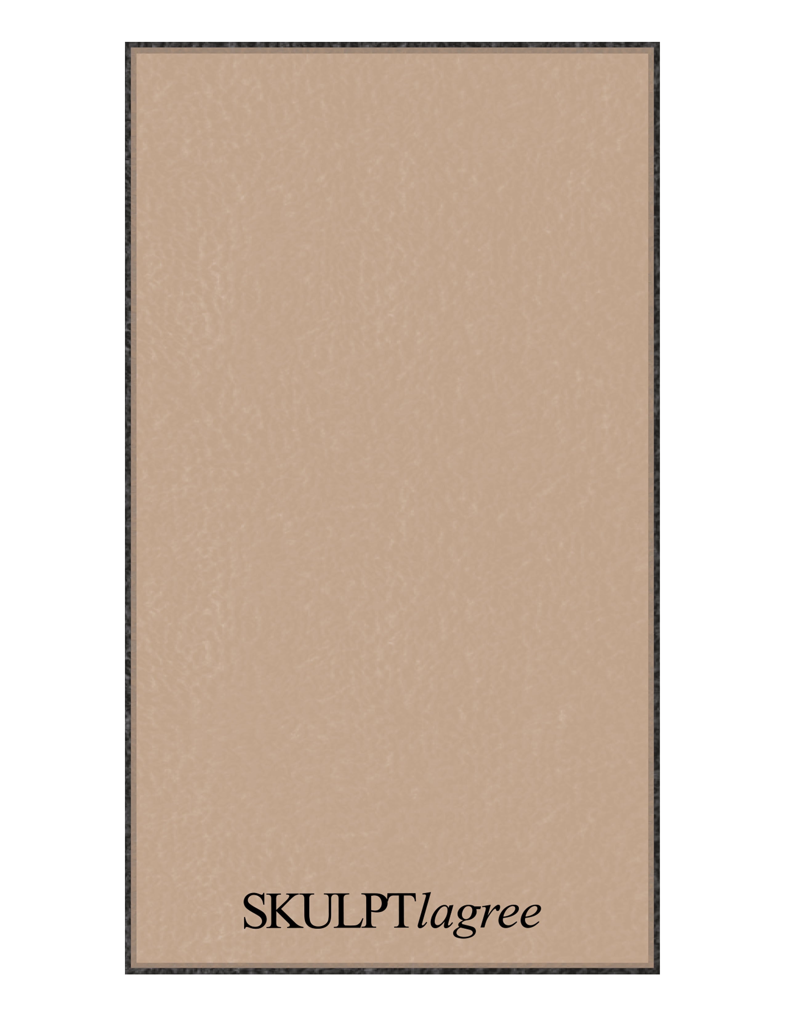 The Gym Towel - Tan - Skulpt Lagree - Front Bottom - Embroidered - Black - The Gym Towel Bag - Black - Center Body - Printed - White