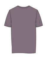 The Womens Tee - Mauve - Absolute Pilates - Center Chest - Printed - Full Color