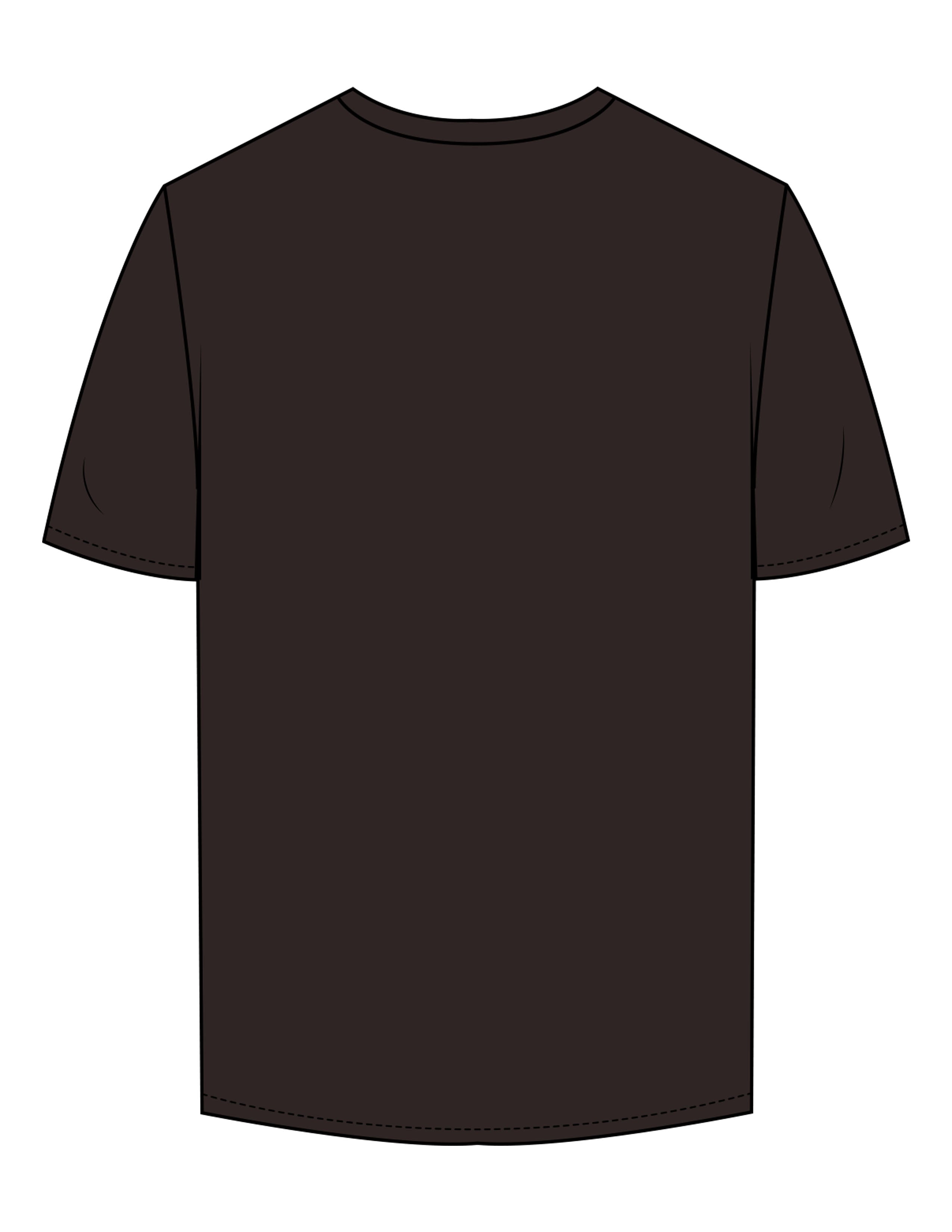 The Mens Tee - Charcoal - Pilates Practice - Left Chest Stacked - Printed - White